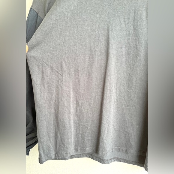 ZARA | Blue Bubble Sleeve Top - Picture 4 of 16